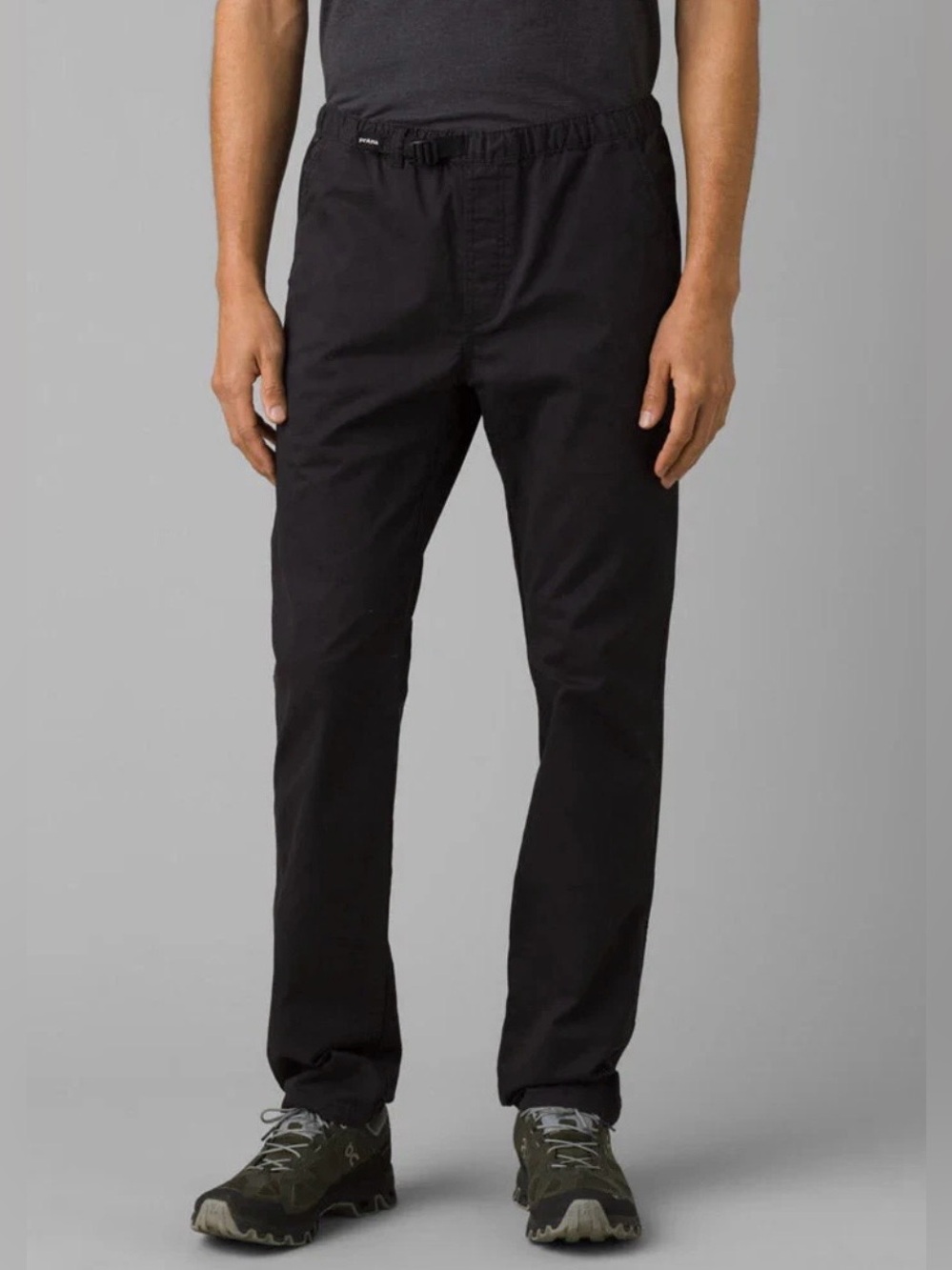 Men’s Prana High Rock‎ Pants Black Hiking Utility Outdoors Organic Cotton Active
